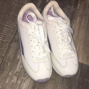 Vintage Y2K Lower East Side White/purple Chunky Platform Sneaker